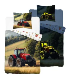 posciel-swiecaca-w-ciemnosci-140x200-traktor-czerwony