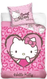 posciel-bawelniana-140x200-hello-kitty-kotek-rozowy