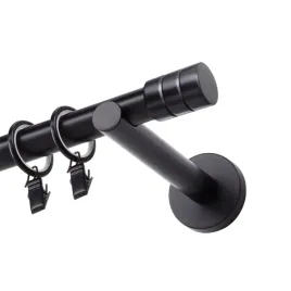 karnisz-pojedynczy-300-cm-czarny-mat-fi-19-cylinder-frezowany-komplet