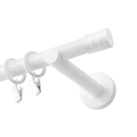 karnisz-pojedynczy-110-cm-bialy-fi-19-cylinder-frezowany-komplet