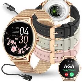smartwatch-damski-zegarek-pl-menu-powiadomienia-rozmowy-smart-watch-4-paski