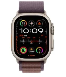 apple-watch-ultra-2-fioletowy-pasek-nylonowy-l