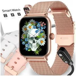 smartwatch-damski-zegarek-wodoodporny-pl-menu-rozmowy-smart-watch-3-paski