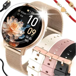 smartwatch-damski-zegarek-dla-kobiety-menu-pl-rozmowy-cisnienie-bpm-4-paski