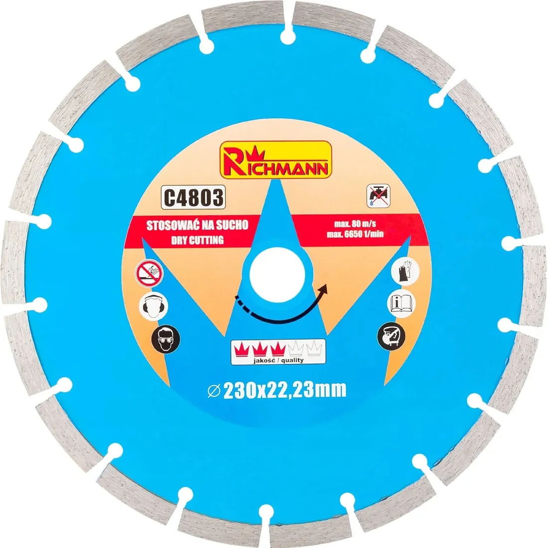 richmann-tarcza-diamentowa-segment-230-mm-c4803