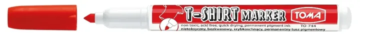 MARKER DO KOSZULEK T-SHIRT TO-744 TOMA CZERWONY