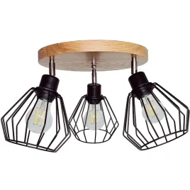 lampa-sufitowa-wiszaca-diana-zyrandol-loft-drewniana-dab-3x-diament-stylowa