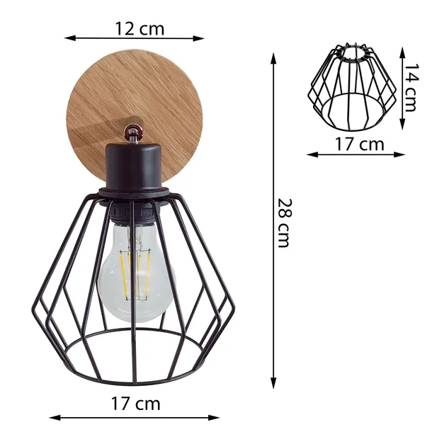 kinkiet-scienny-lampa-scienna-diana-loft-drewniana-dab-1x-diament-stylowa-rodzaj-gwintu-e27