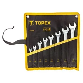 topex-klucze-plasko-oczkowe-6-19-mm-8szt-35d759