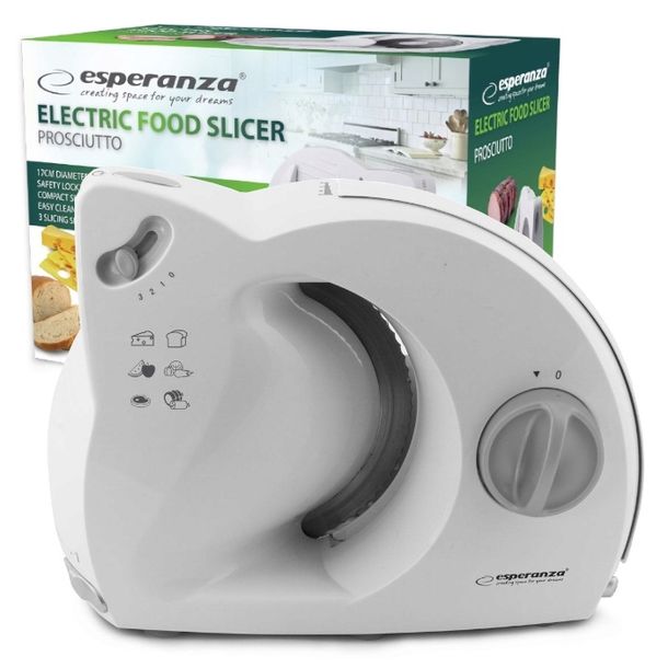 ESPERANZA ELEKTRYCZNA KRAJALNICA 150W PROSCIUTTO