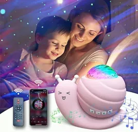 lampka-nocna-led-projektor-z-pilotem-obrotowy-o-360glosnik-bluetooth