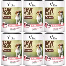 mokra-karma-dla-szczeniat-vetexpert-raw-paleo-wieprzowina-puppy-can-6x400g