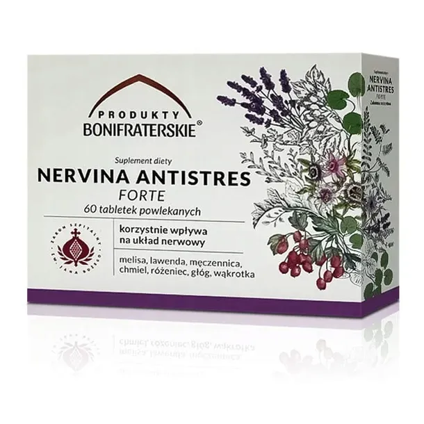 Nervina Antistres Forte 60 tabletek stres