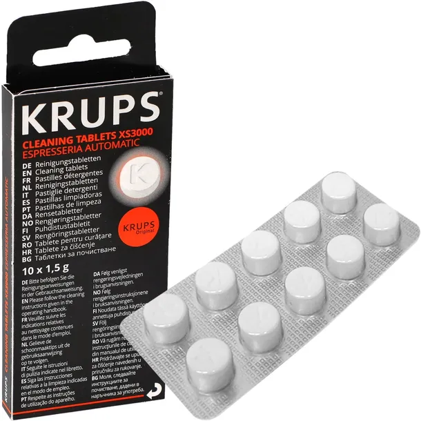 Tabletki do czyszczenia ekspresu Krups XS3000