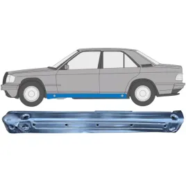 Zdjęcie produktu Pełny próg do Mercedes 190 W201 1982-1993 / Lewa