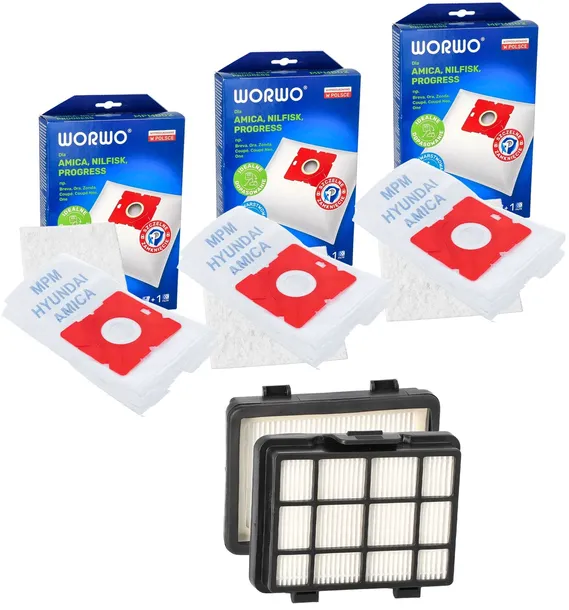 12 x WORKI DO AMICA ORA YUGO SURAZO + HEPA