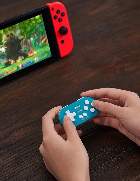 mini-pad-8bitdo-zero-2-nintendo-switch-android-pc-turkusowy-zasilanie-akumulatorowe