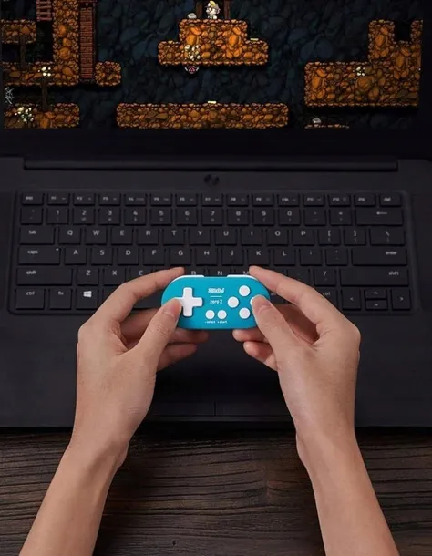 mini-pad-8bitdo-zero-2-nintendo-switch-android-pc-turkusowy-komunikacja-bezprzewodowa-bluetooth
