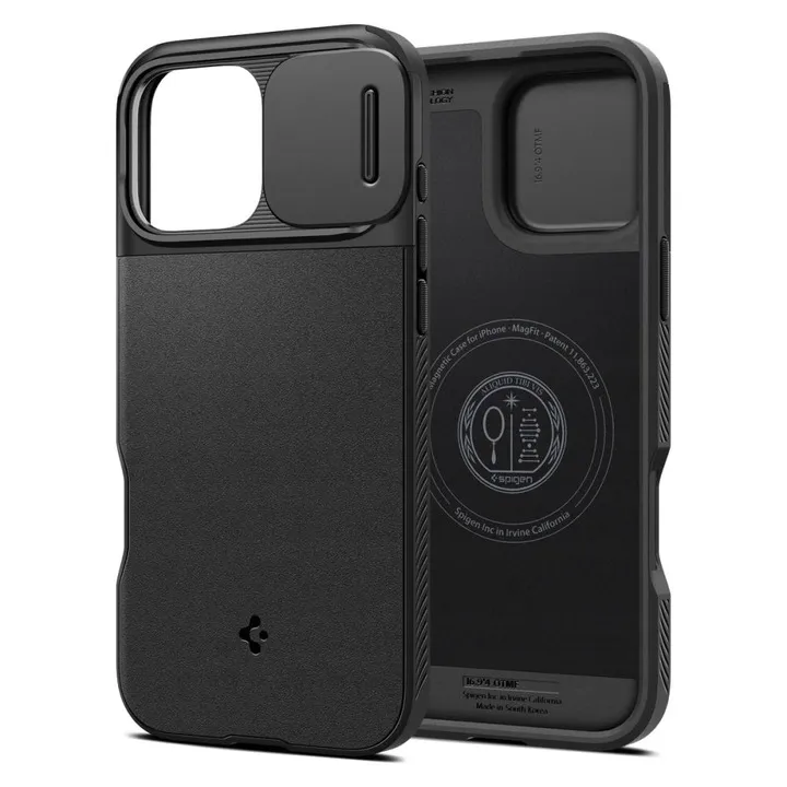 spigen-optik-armor-mag-magsafe-iphone-16-pro-black