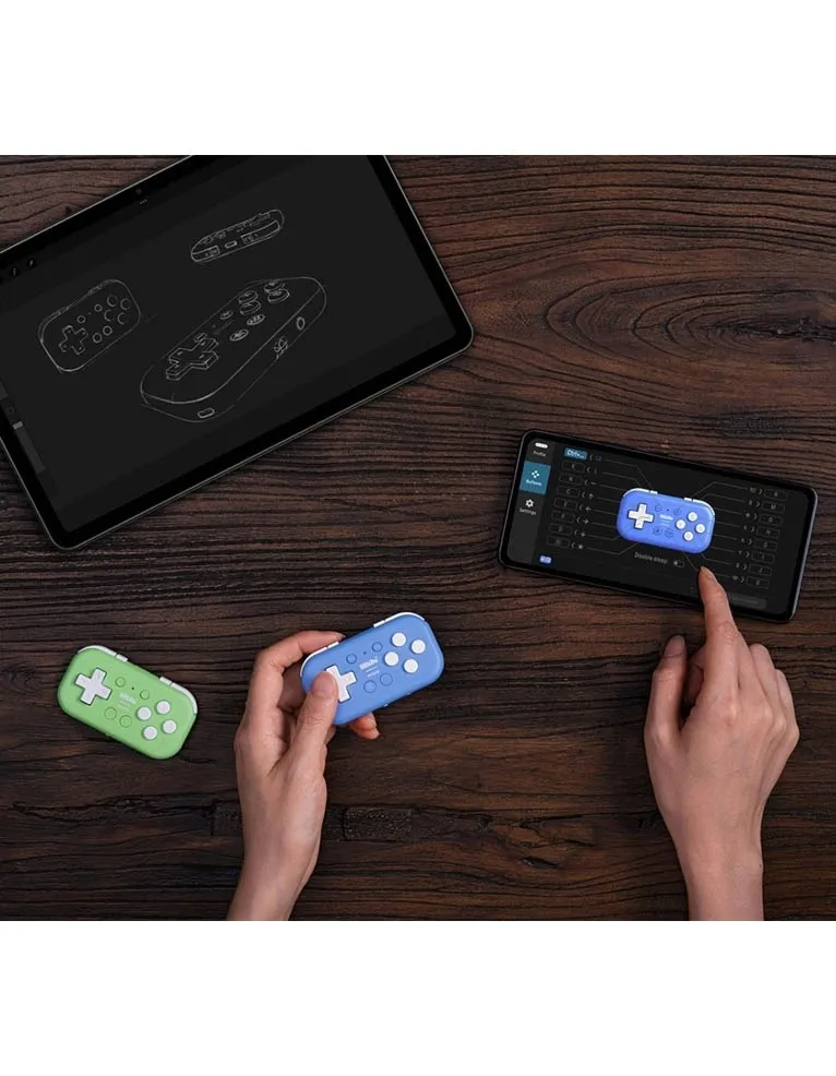 8bitdo-mini-pad-kontroler-dla-dzieci-switch-niebieski-stan-nowy