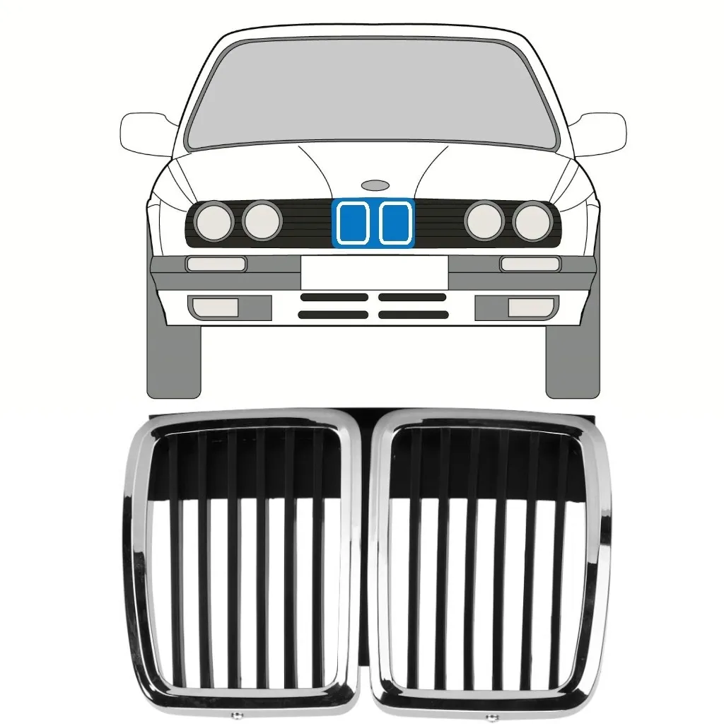 grill-do-bmw-3-e30-1982-1994