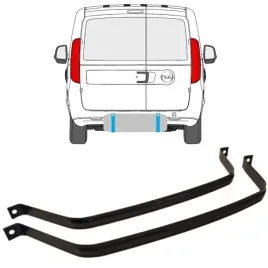 Zdjęcie produktu Obejmy zbiornika paliwa do Opel Combo D 2011-2018