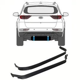 Zdjęcie produktu Obejmy zbiornika paliwa do Kia Sportage 2015-2021