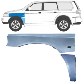 reperaturka-blotnika-przedniego-do-mitsubishi-pajero-sport-1996-2008-lewa
