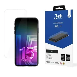 2x-folia-ochrona-na-ekran-iphone-15-3mk-arc
