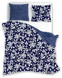 posciel-160x200-milagro-verde-026-granatowa-w-liscie
