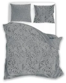 posciel-160x200-milagro-verde-025-szara-w-liscie
