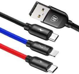 baseus-mocny-kabel-usb-przewod-3w1-do-iphone-micro-typ-c-usb-c-3-5a-30cm
