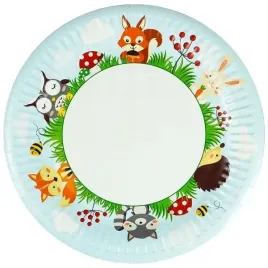 talerzyki-papierowe-lesne-zwierzatka-18-cm-8-szt
