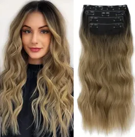 juziviee-dopinki-do-przedluzania-wlosow-z-klipsami-brazowe-50-cm-200-g