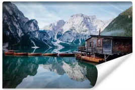 fototapeta-ozdobna-lodki-jezioro-braies-3d-450x300