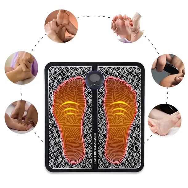 mata-elektryczna-masujaca-do-masazu-stop-elektrostymulator-miesni-i-nerwow-stan-nowy-model-ems-foot-massager