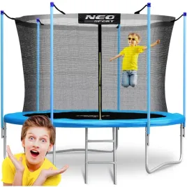 trampolina-ogrodowa-dla-dzieci-312cm-10ft-drabinka-neosport