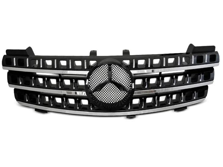 ATRAPA GRILL MERCEDES W164 05-08 BLACK CHROME