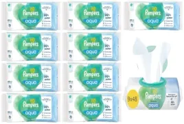 pampers-chusteczki-nawilzane-harmonie-aqua-9x48