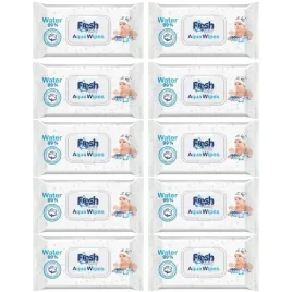 10x-aqua-wipes-nawilzane-chusteczki-dla-dzieci-mokre-99percent-pure-water-60-szt