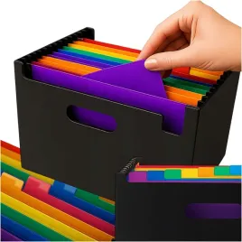 pudelko-teczka-na-dokumenty-a4-organizer-skladana-13-przegrodek-pojemna