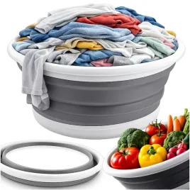 wiaderko-skladane-silikonowe-szare-miska-turystyczna-cempingowa-37cm-9l