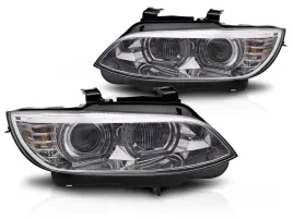 lampy-reflektory-bmw-e92-e93-06-10-angel-eye-3d-xenon-yellow-led-chrome-drl