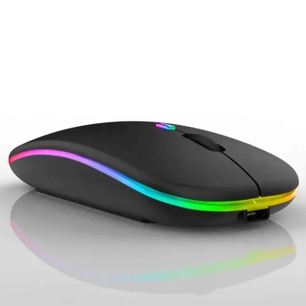 myszka-bezprzewodowa-cicha-podswietlana-rgb-bezklikowa-bluetooth-do-laptopa-stan-nowy-interfejs-usb-radio-2-4-ghz-bluetooth