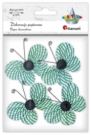 dekoracje-papierowe-motyle-3d-zielone-4szt-titanum