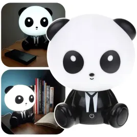 Zdjęcie produktu Lampka Nocna Dziecięca Miś Panda Dla Dzieci LED