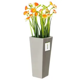 wazon-ceramiczny-trapez-szary-flakon-wysoki-25cm