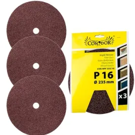 krazek-scierny-papier-na-fibre-235-mm-gr16-3-szt