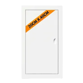 drzwiczki-rewizyjne-metalowe-biale-zatrzask-20x40