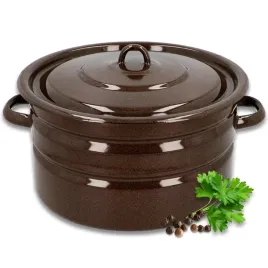 garnek-emaliowany-duzy-14l-niski-z-pokrywa-32cm-do-bigosu-powidlak-olkusz